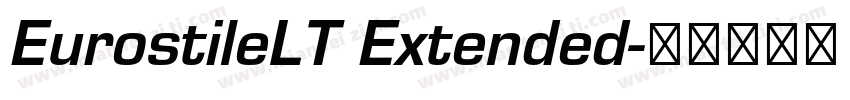 EurostileLT Extended字体转换